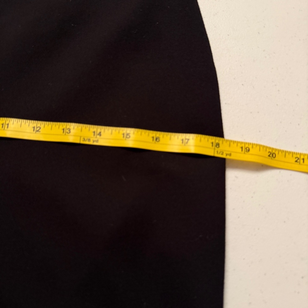 Talbots Soho Ankle Pant Black Pull On Stretch Slim Trousers Leggings Size 10 EUC - Picture 12 of 13